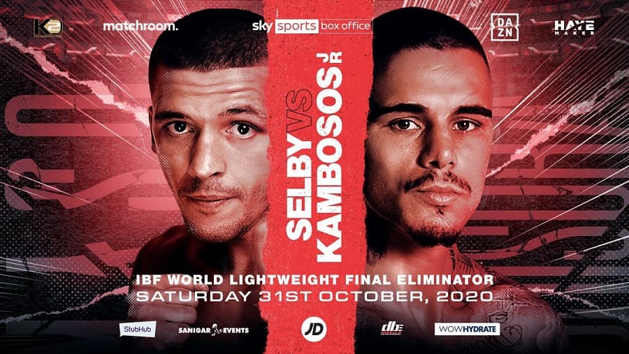 Lee Selby vs George Kambosos Jr October 31 Fight Poster
