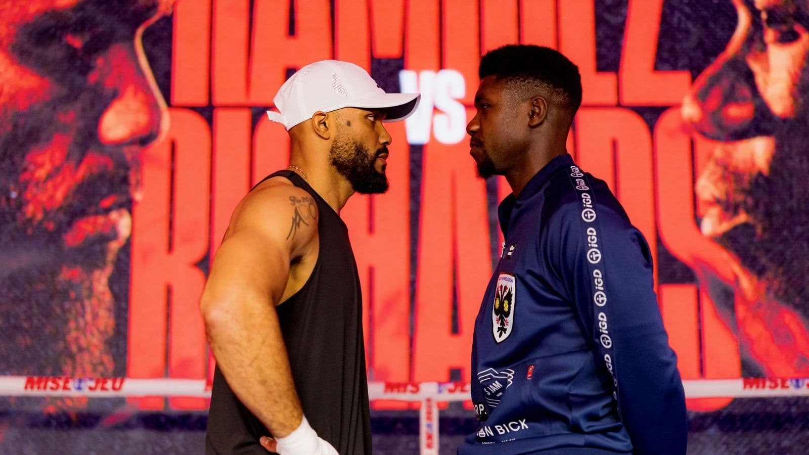 Lerrone Richards vs Albert Ramirez Faceoff