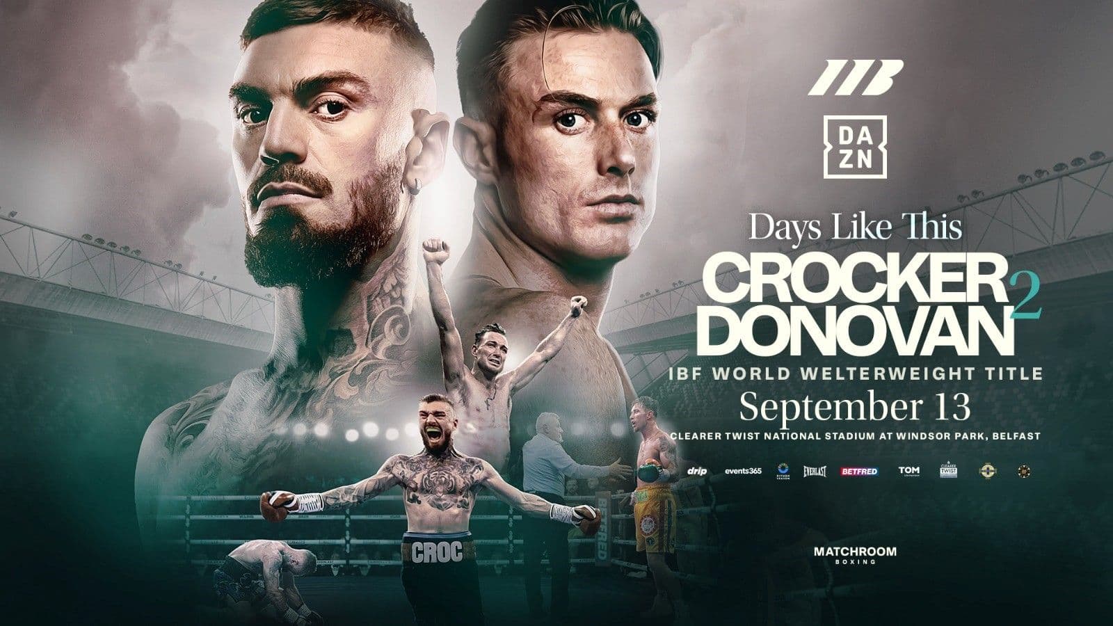 Lewis Crocker vs Paddy Donovan
