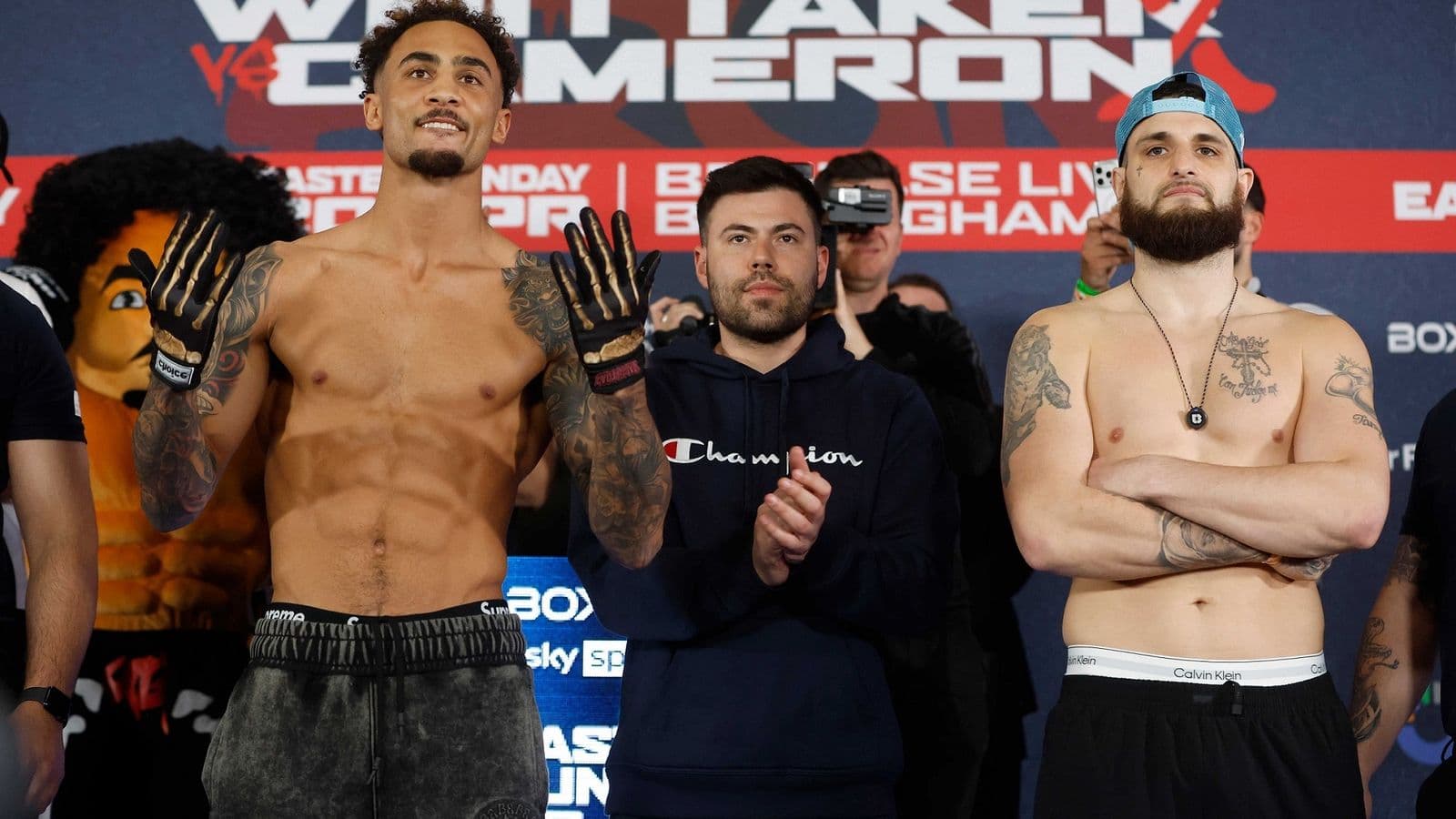 Ben Whittaker vs Liam Cameron 2 Weighin