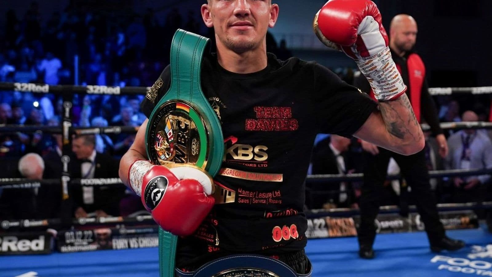 Liam Davies European Title
