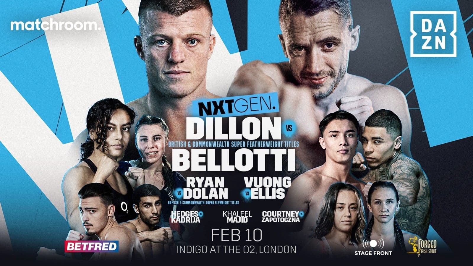 Liam Dillon vs Reece Bellotti