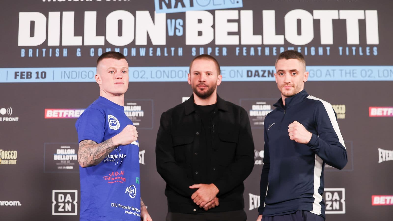 Liam Dillon vs Reece Bellotti Presser