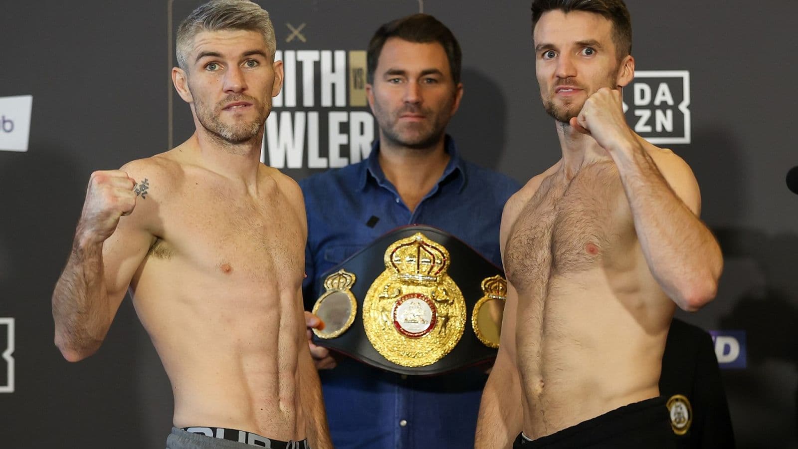 Liam Smith vs Anthony Fowler Weigh in