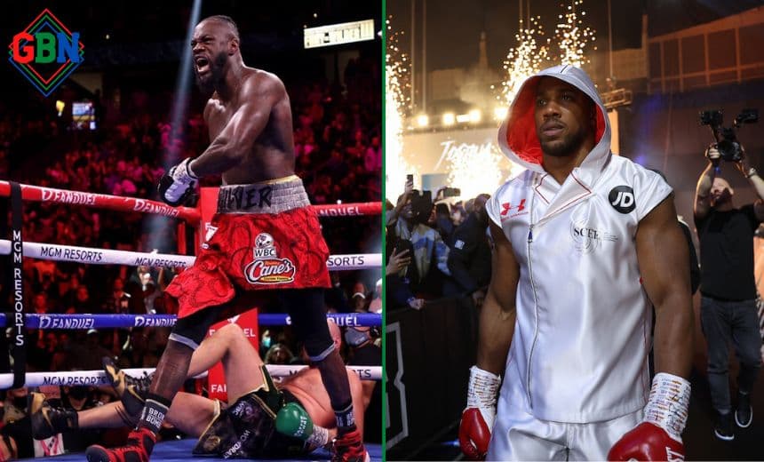 Deontay Wilder and Anthony Joshua GBN