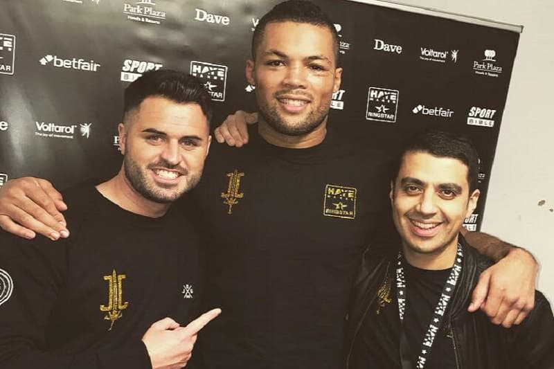 Joe Joyce and Sam Jones