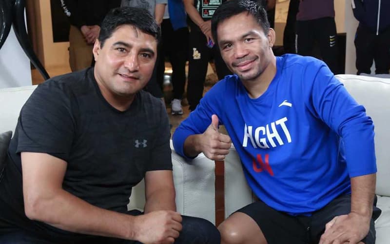 Manny Pacquiao and Erik Morales