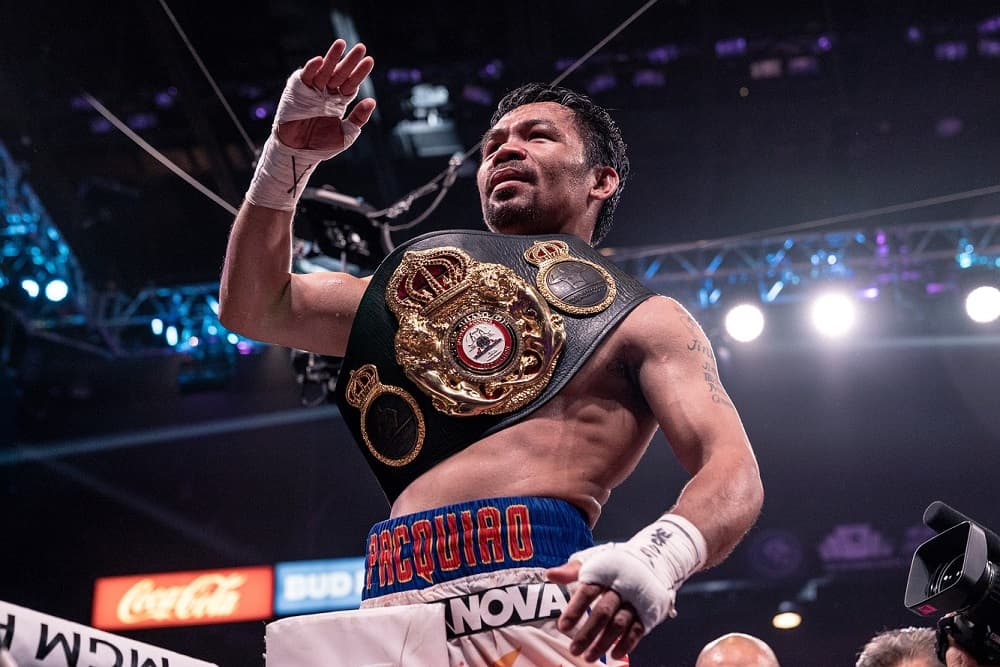 Manny Pacquiao vs Keith Thurman WBA Belt