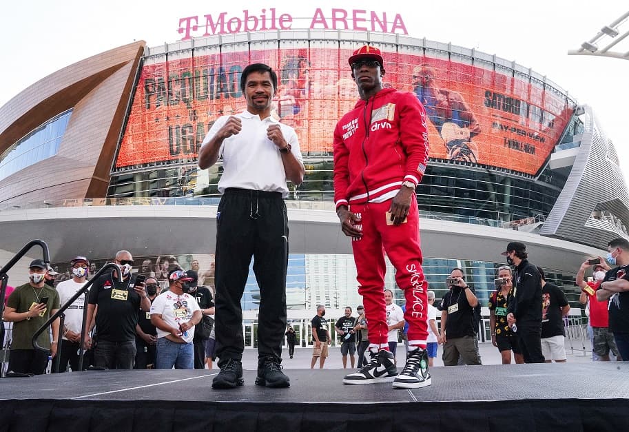 Manny Pacquiao vs Ugas Arrival