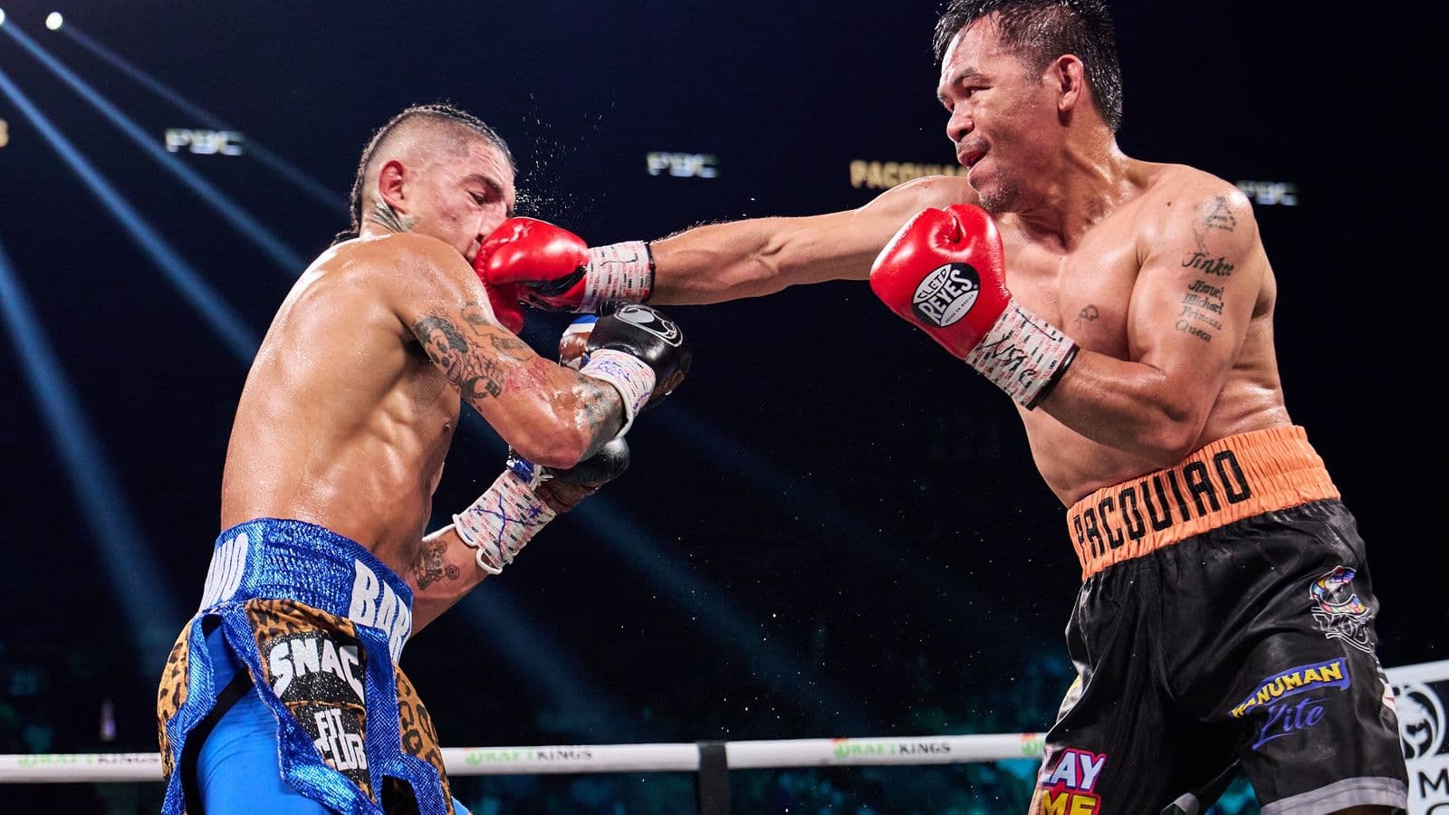 Manny Pacquiao vs Mario Barrios Fight