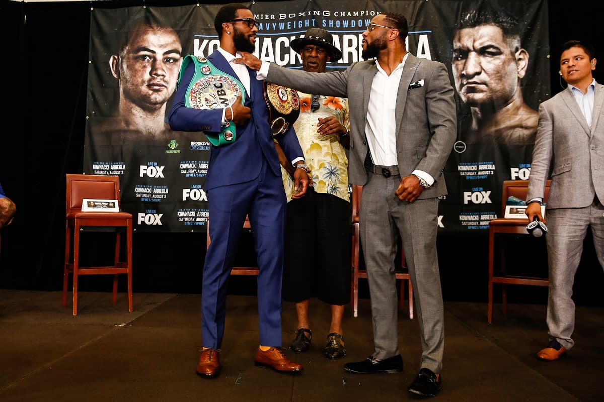Marcus Brown vs Jean Pascal Push