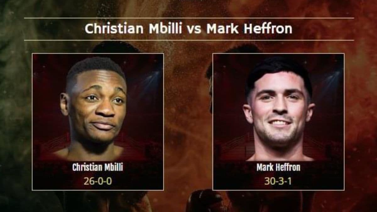 Mark Heffron vs Christian Mbilli Wide