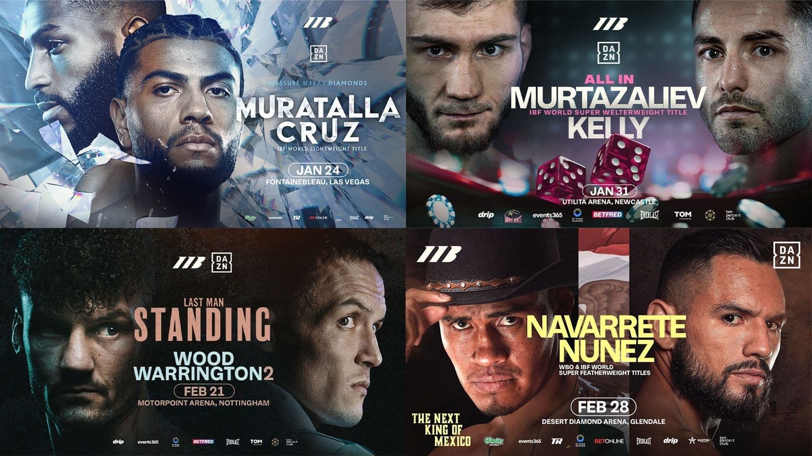 Matchroom Jan Feb Shows