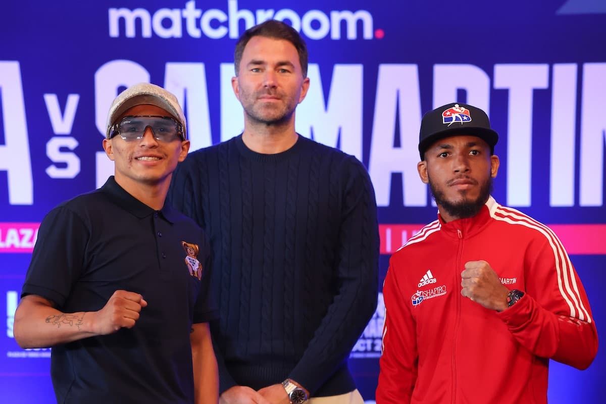 Mauricio Lara vs Jose Sanmartin Presser