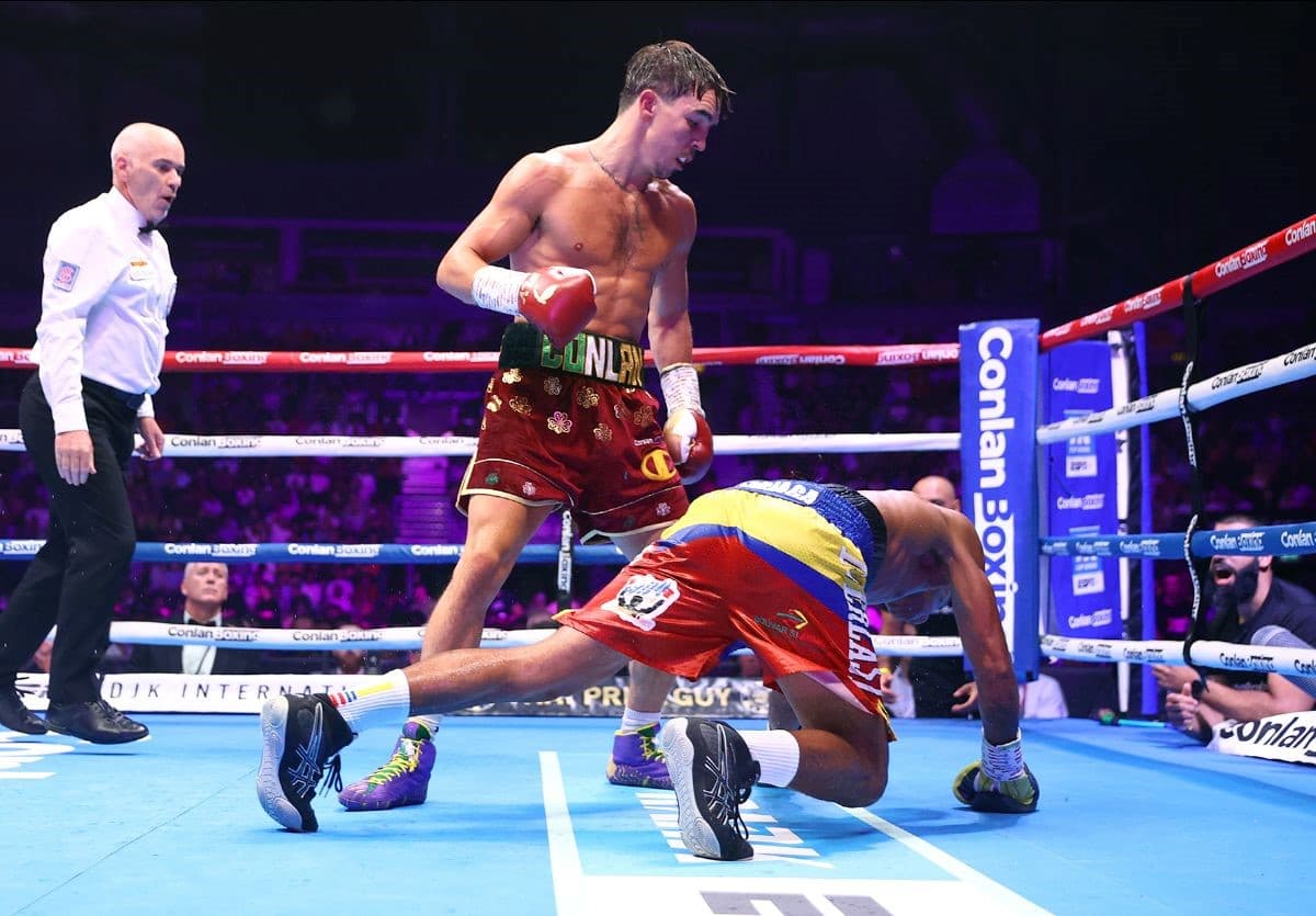 Michael Conlan vs Miguel Marriaga Knockdown