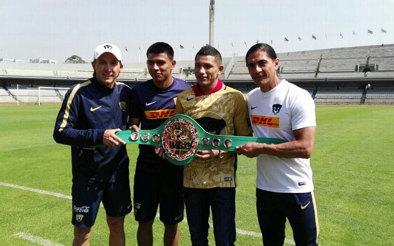 Miguel Berchelt With Pumas Morelos