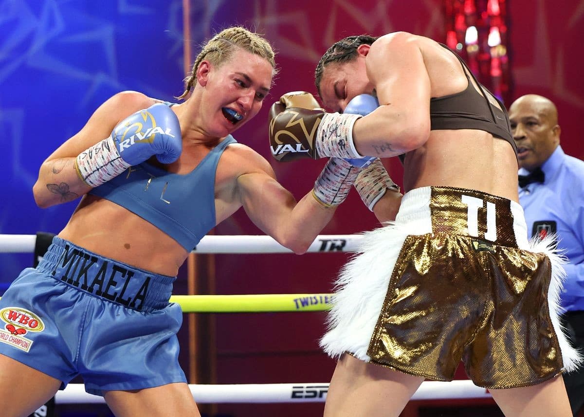 Mikaela Mayer vs Sandy Ryan 2 Fight
