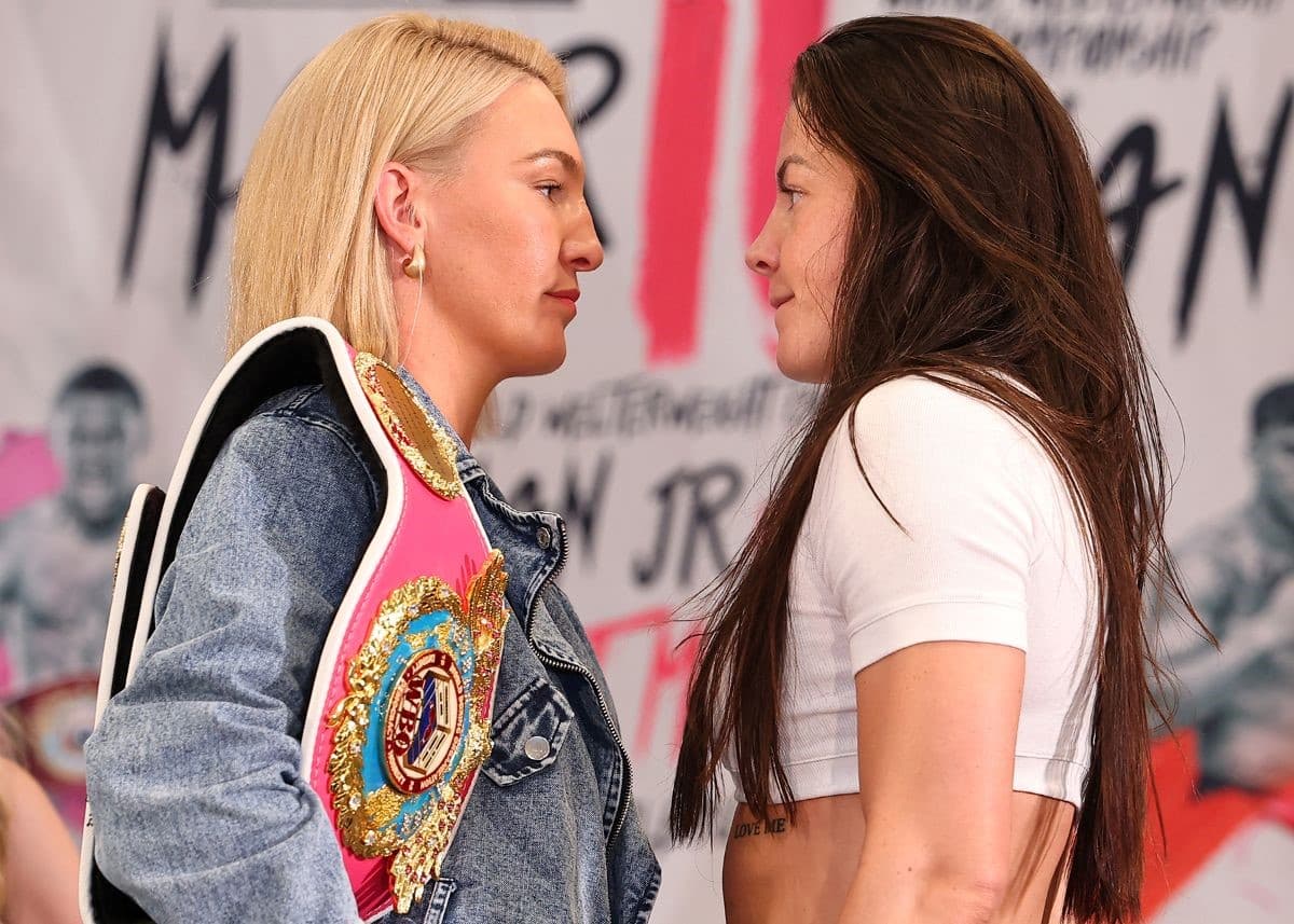 Mikaela Mayer vs Sandy Ryan 2 Final Presser