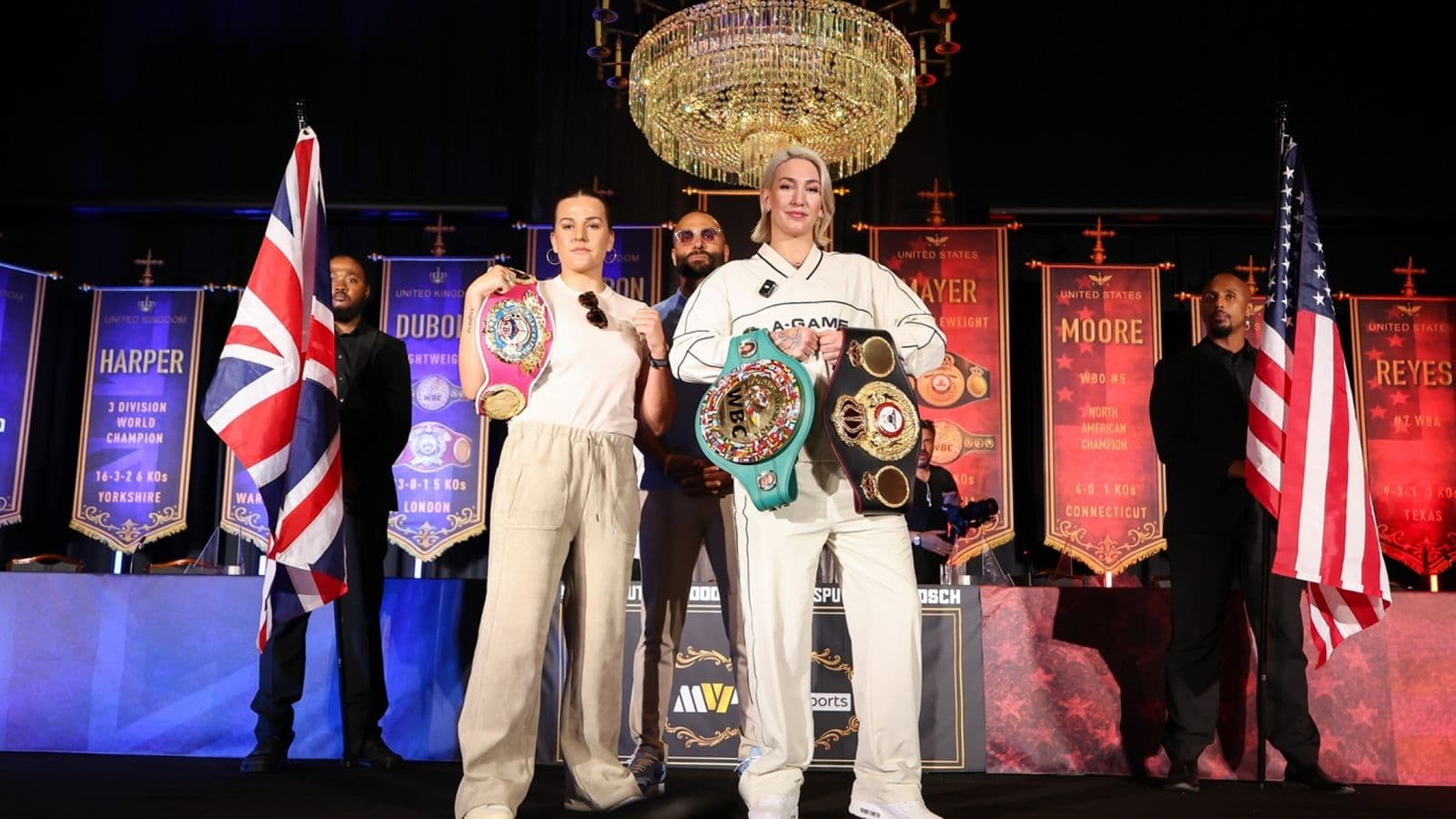 Mikaela Mayer tells British fans to root for her in 'fight of the year' with Chantelle Cameron: "I'm like 73% British"