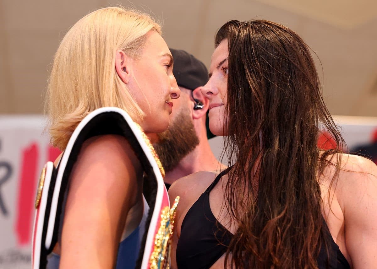 Mikaela Mayer vs Sandy Ryan 2 Weights