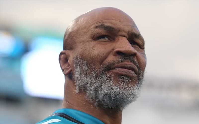 Mike Tyson Grey Beard