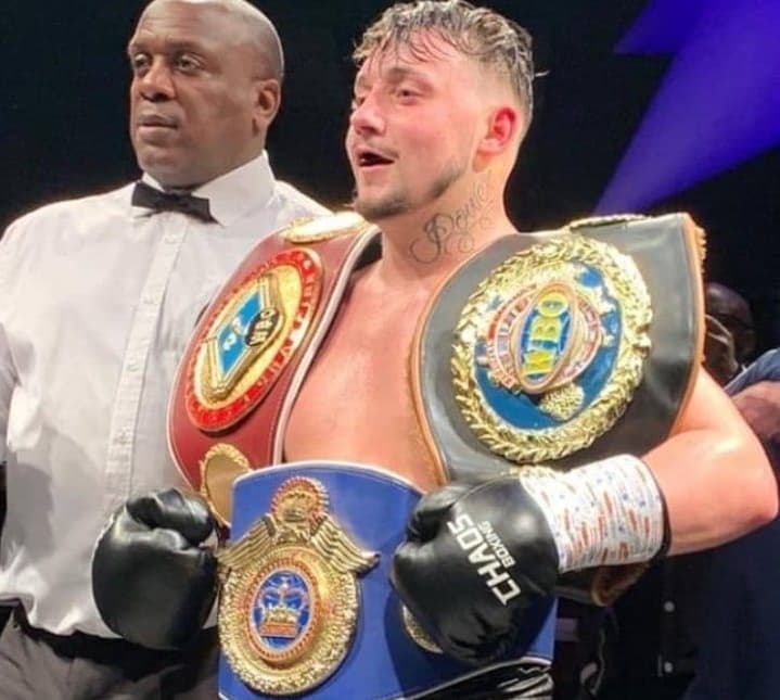 Mitchell Smith WBO Belts