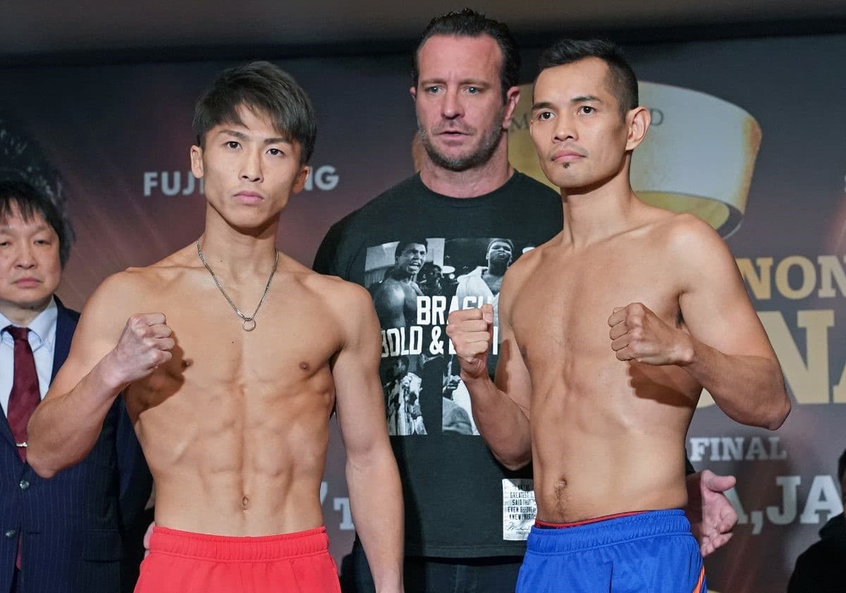 Naoya Inoue vs Nonito Donaire Weigh in