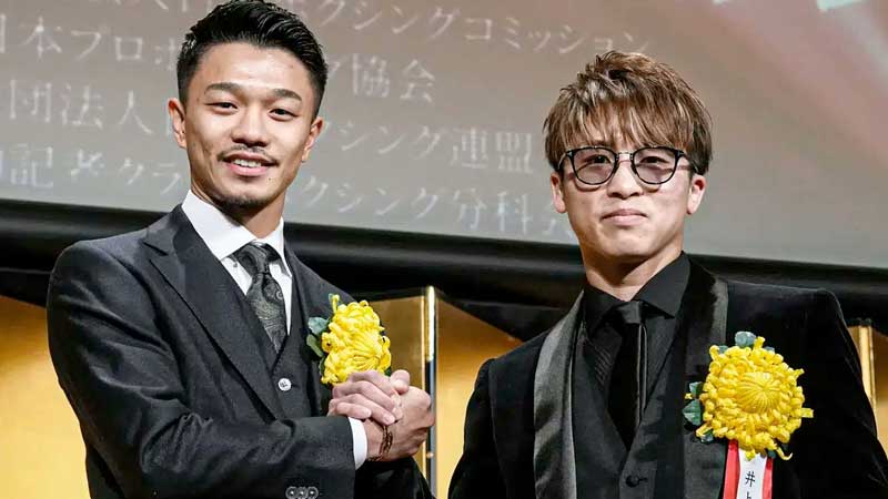 Naoya Inoue vs Junto Nakatani Handshake