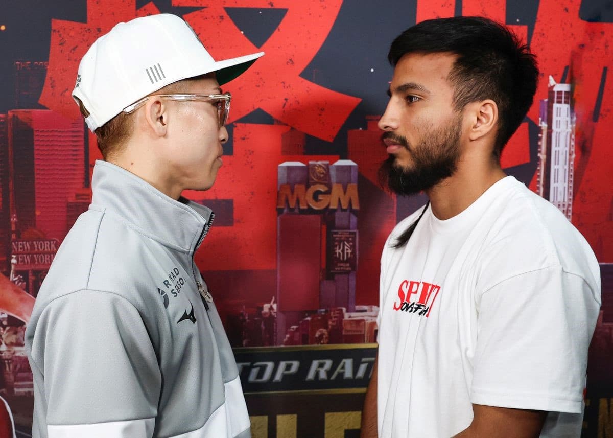 Naoya Inoue vs Ramon Cardenas Faceoff