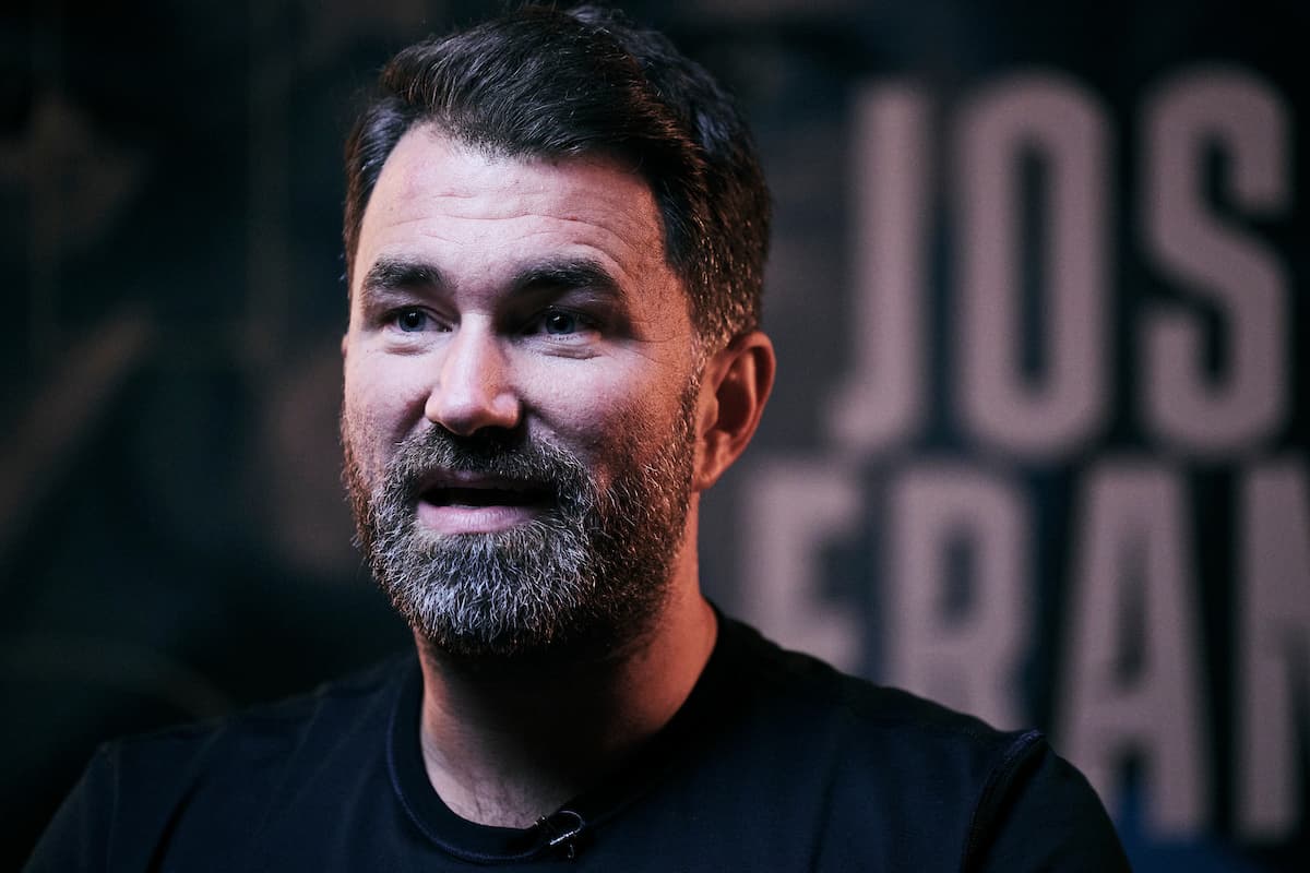 Eddie Hearn Aj Franklin Media Day