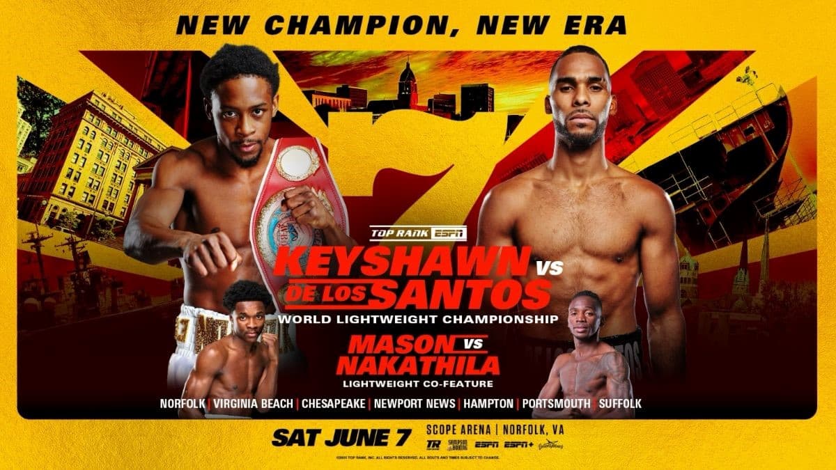 Keyshawn Davis vs Edwin De Los Santos