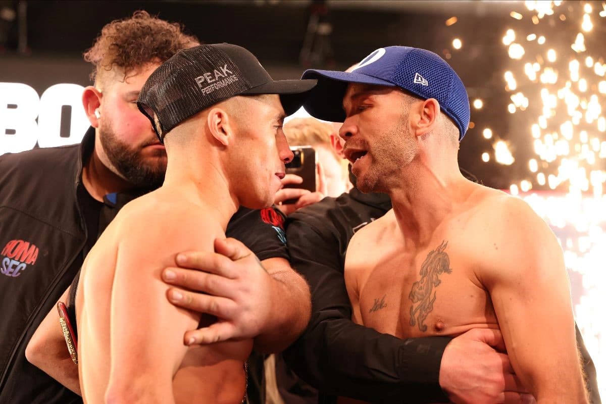 Nick Ball vs Tj Doheny Weighin