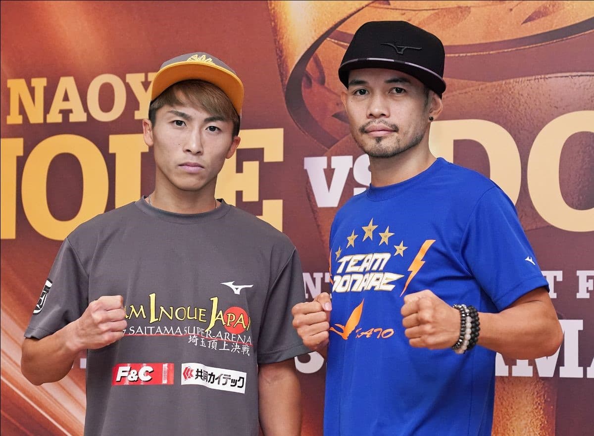 Naoya Inoue and Nonito Donaire