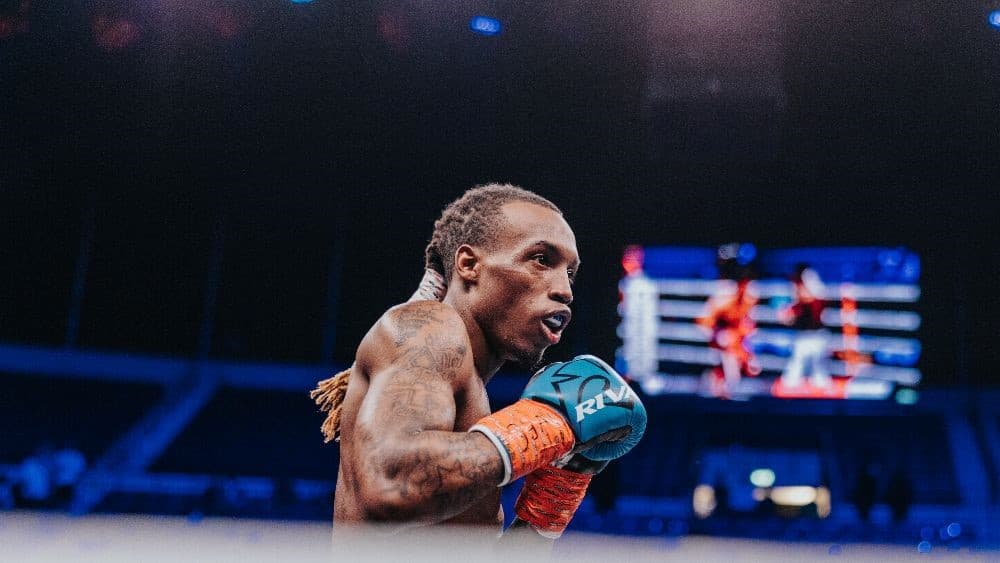 O Shaquie Foster Blue Gloves