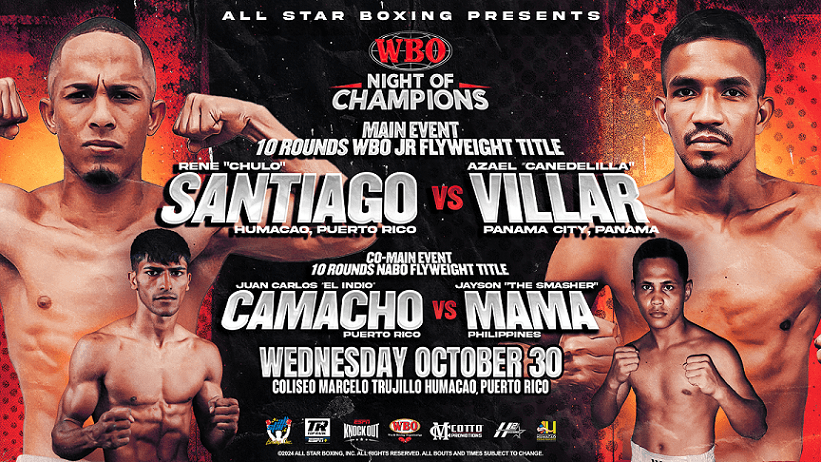 Rene Santiago vs Azael Villar