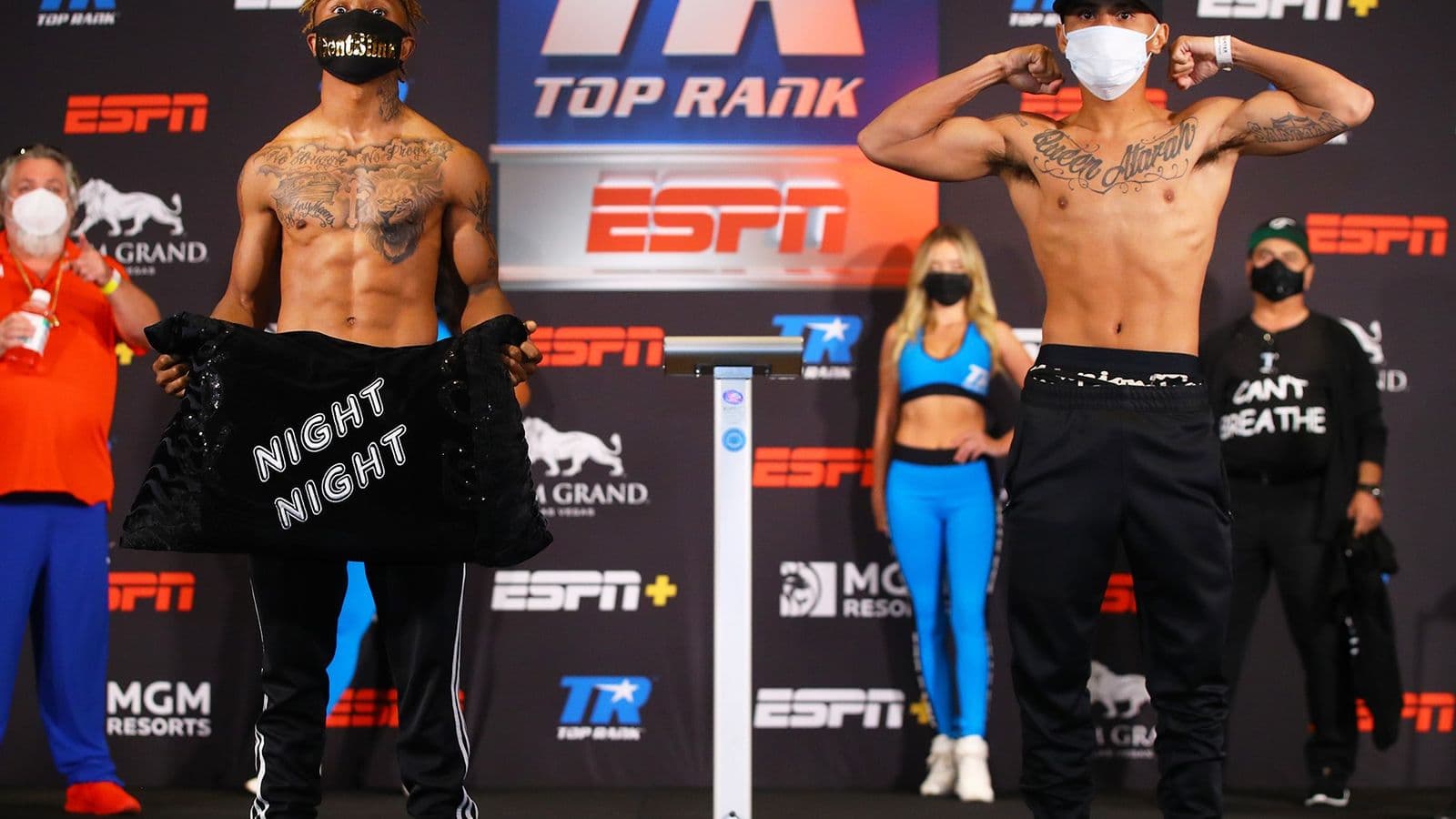 Joshua Greer Jr vs Mike Plania Official Weigh in