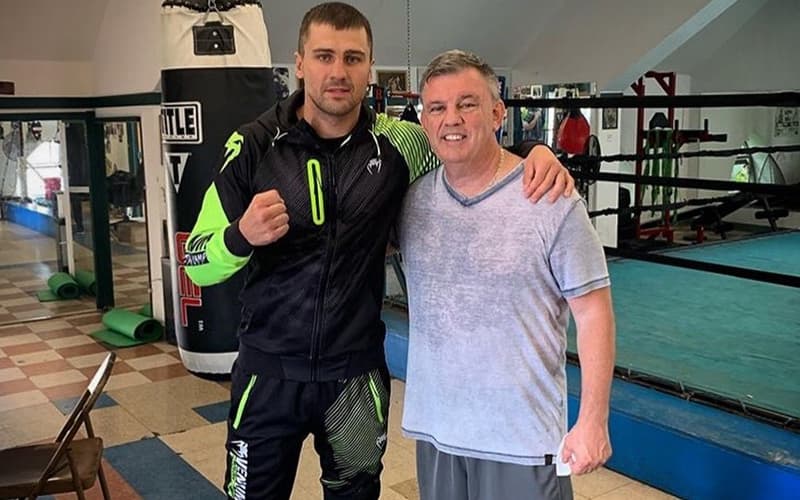 Oleksandr Gvozdyk and Teddy Atlas