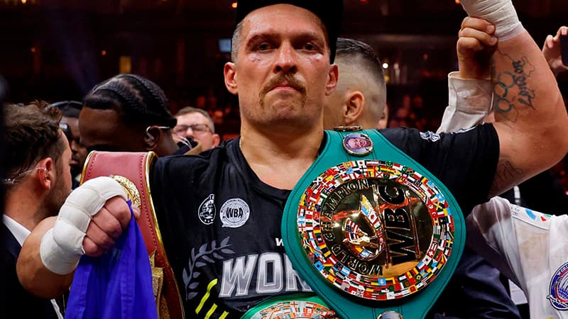 Oleksandr Usyk Undisputed WBO WBC Titles