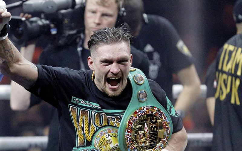 Oleksandr Usyk WBC Belt