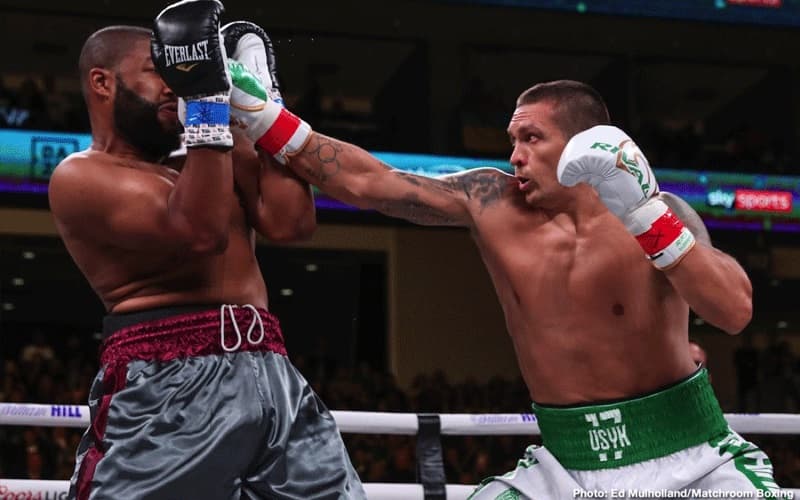 Oleksandr Usyk vs Chazz Witherspoon Fight