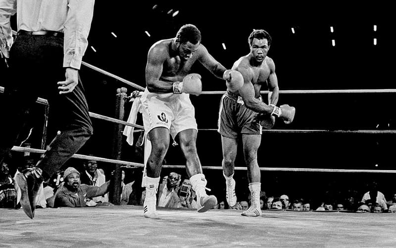 Geroge Foreman vs Joe Frazier