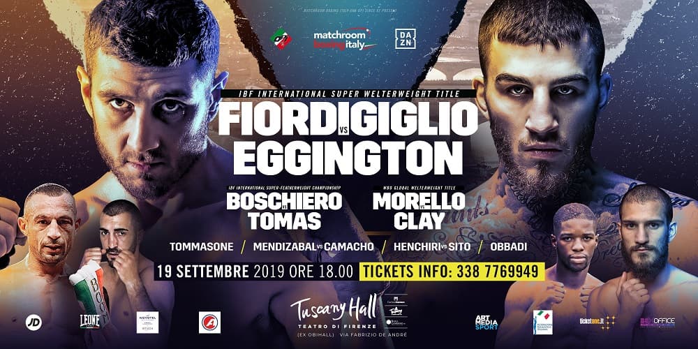 Orlando Fiordigiglio vs Sam Eggington Poster
