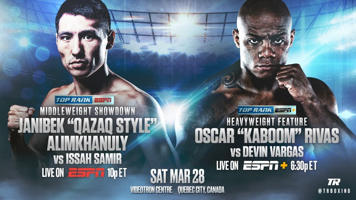 Oscar Rivas vs Devin Vargas