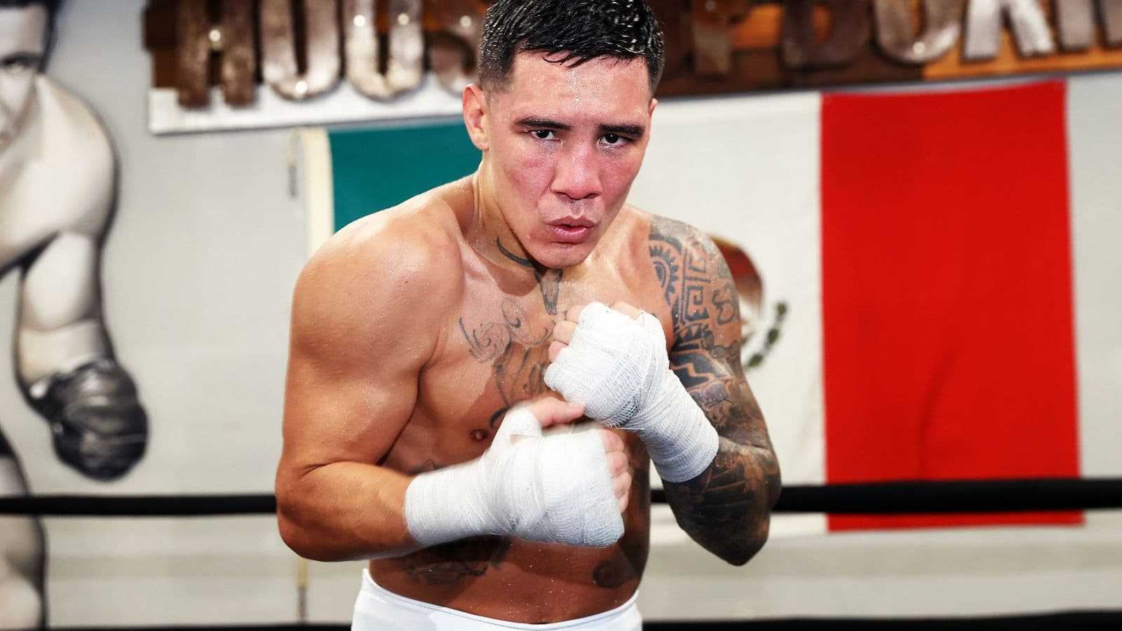 Oscar Valdez Training