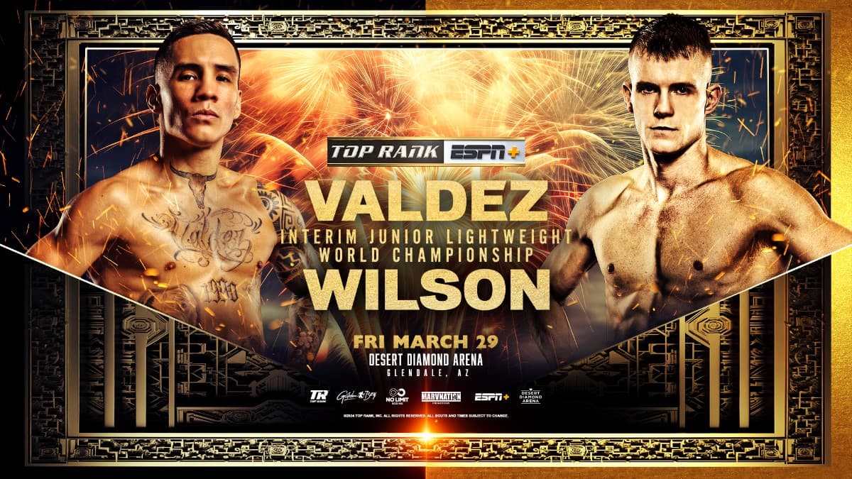 Oscar Valdez vs Liam Valdez