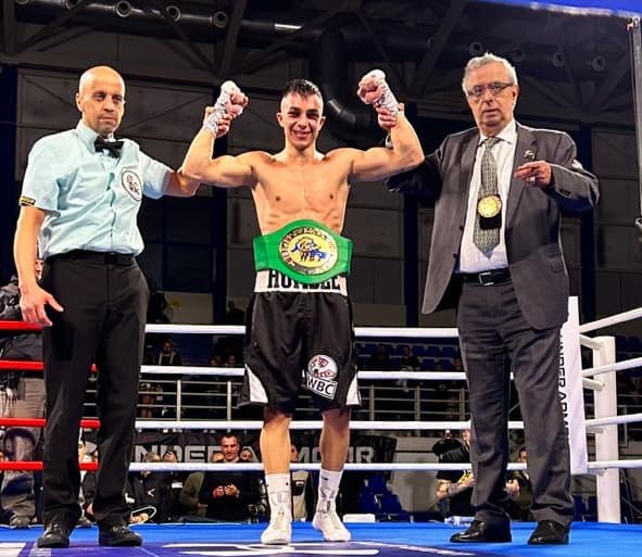 Panagiotis Tsochataridis WBC Mediterranean Welterweight Title
