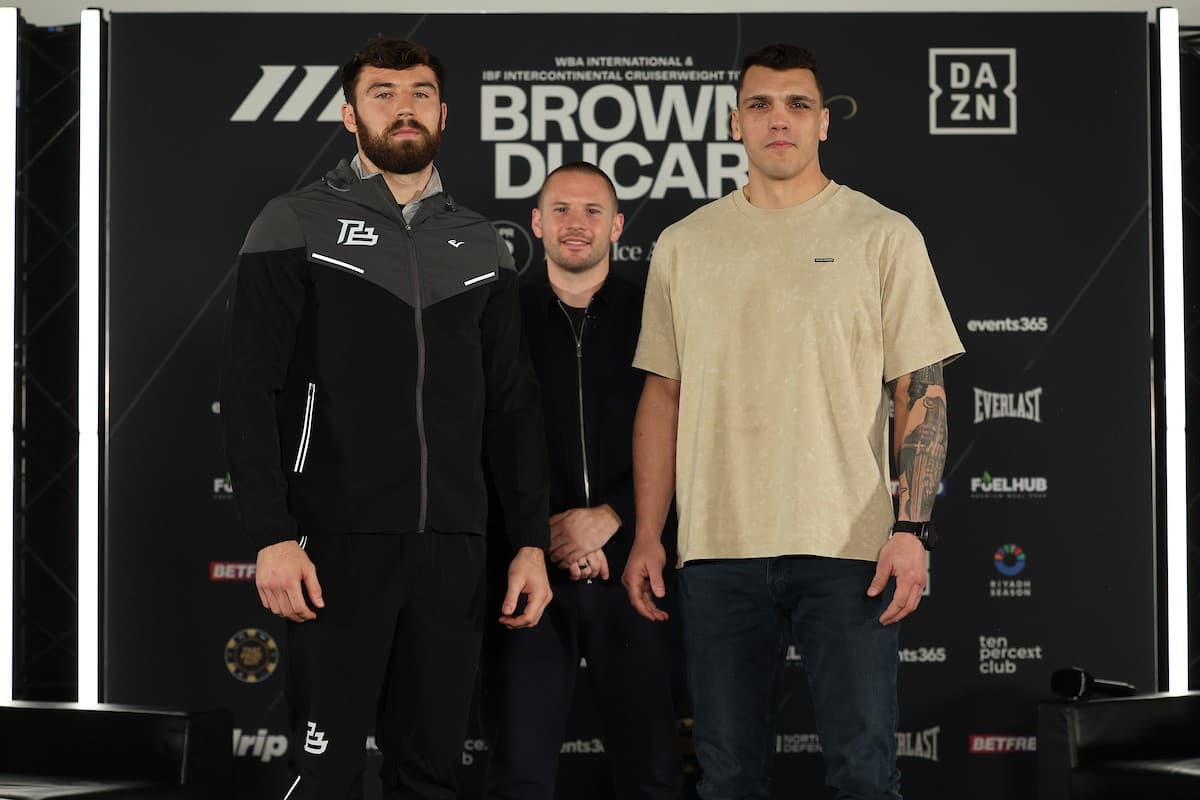 Pat Brown vs Vasil Ducar Fight Week