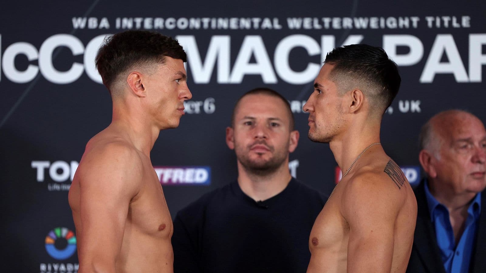 Pat Mccormack vs Miguel Parra Weighin