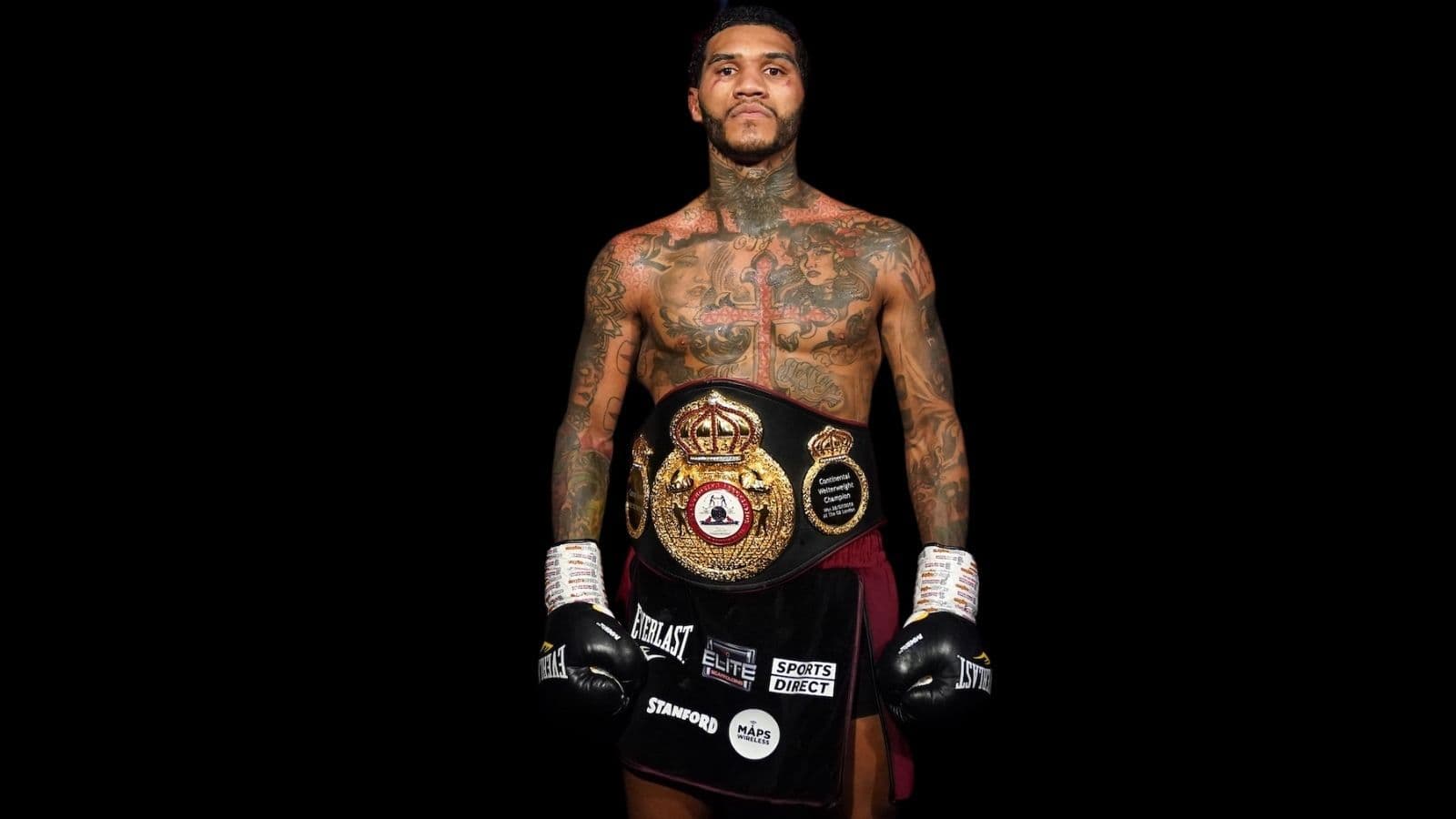 Conor Benn Black Background