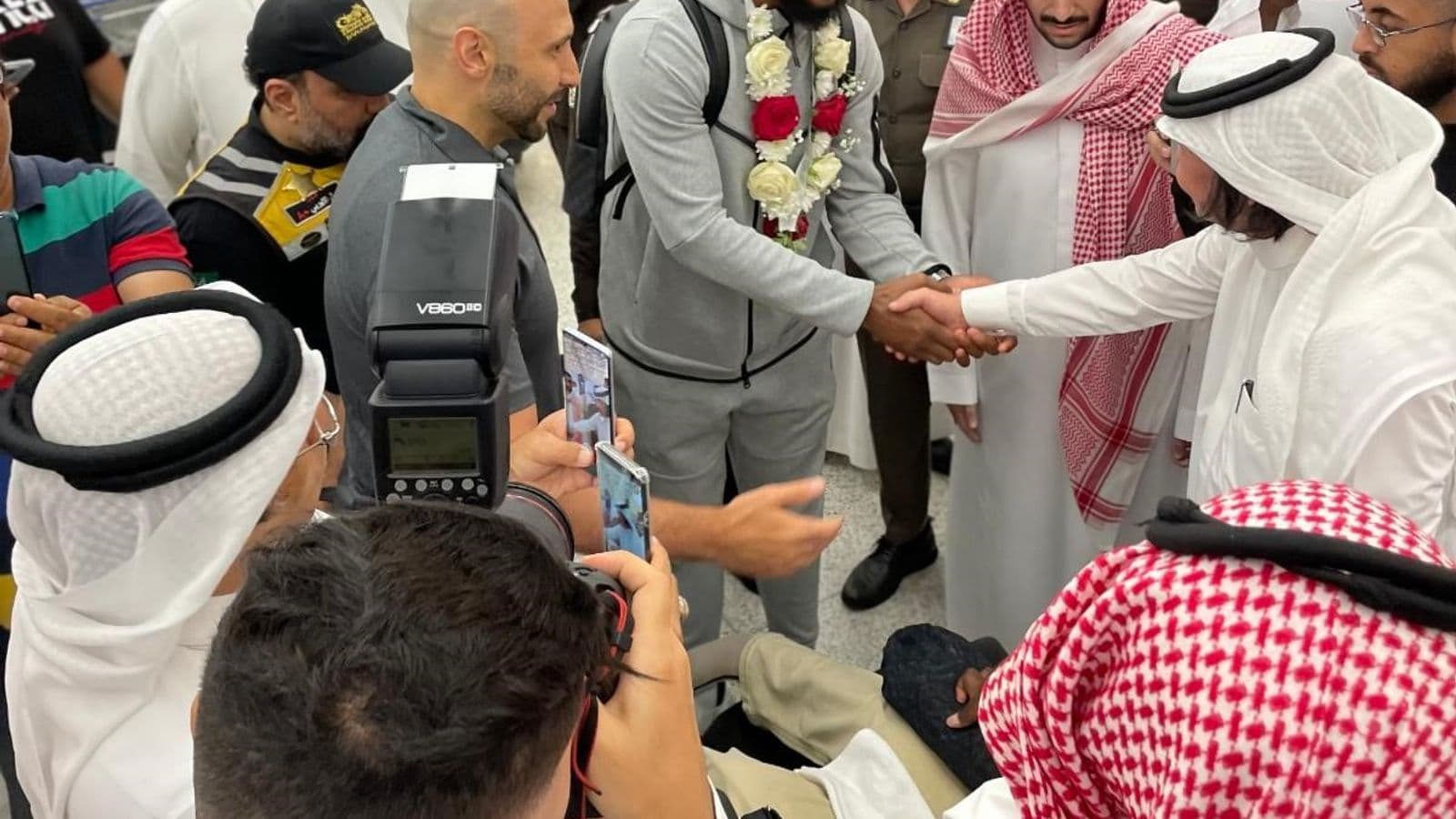 Badou Jack Jeddah Arrival